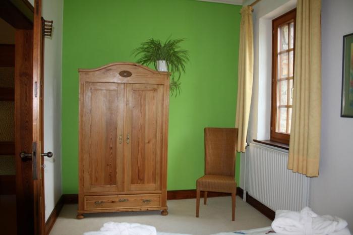 Schlafzimmer zum Garten