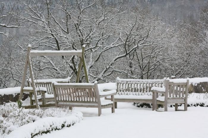 Schneewinter am Rittergut Sonnenberg